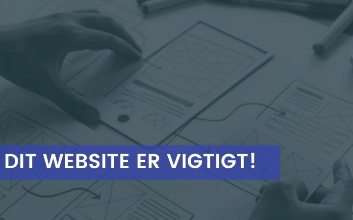 Dit website er vigtig